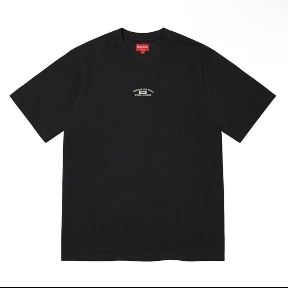 Supreme Black Short Sleeve Tee